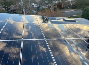 Solar panel clean in Ainslie, Canberra